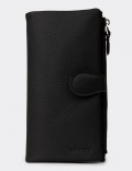 Women's Black Leather Wallet