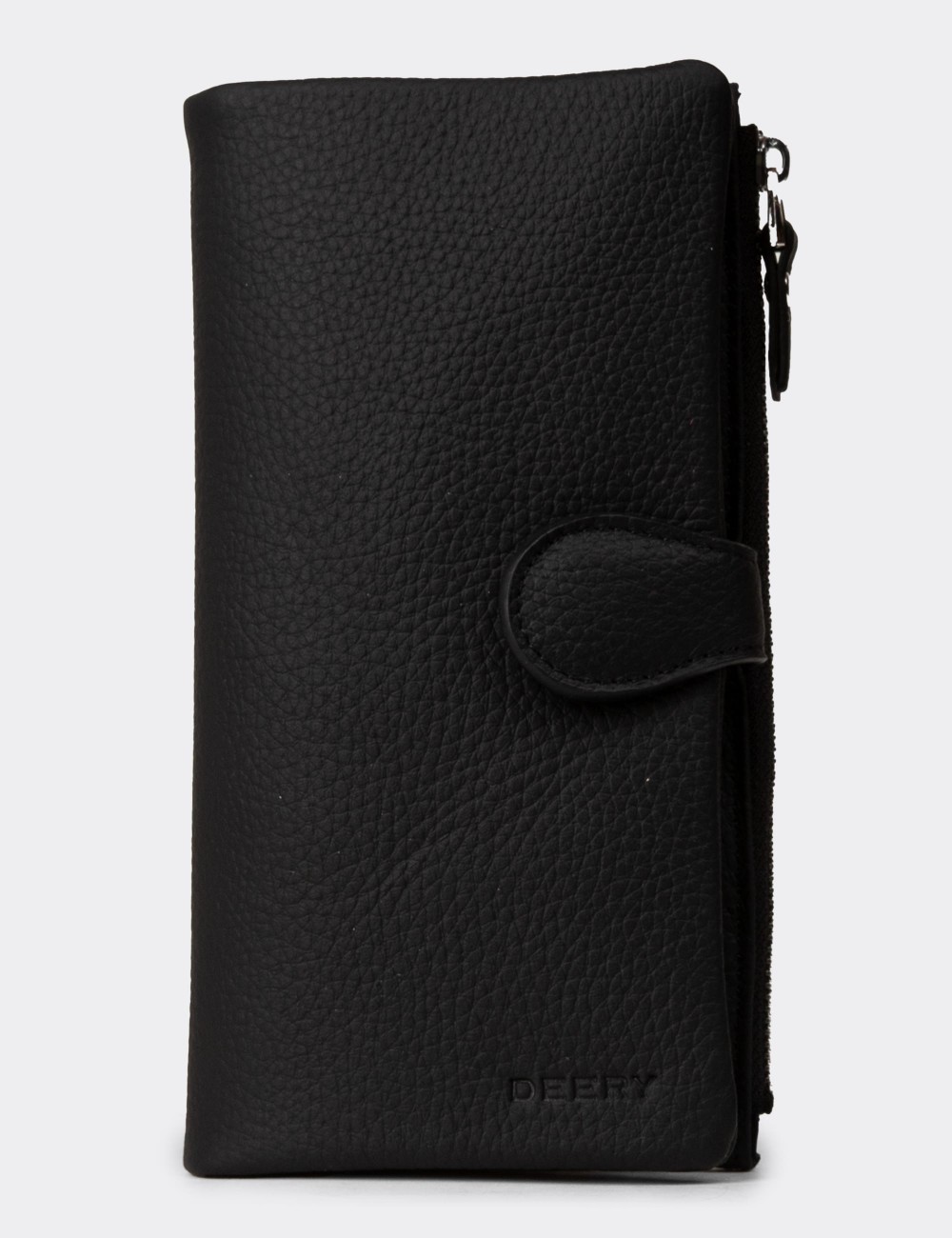 Women's Black Leather Wallet - 00958ZSYHZ01 Women's Black Leather Wallet - 00958ZSYHZ01