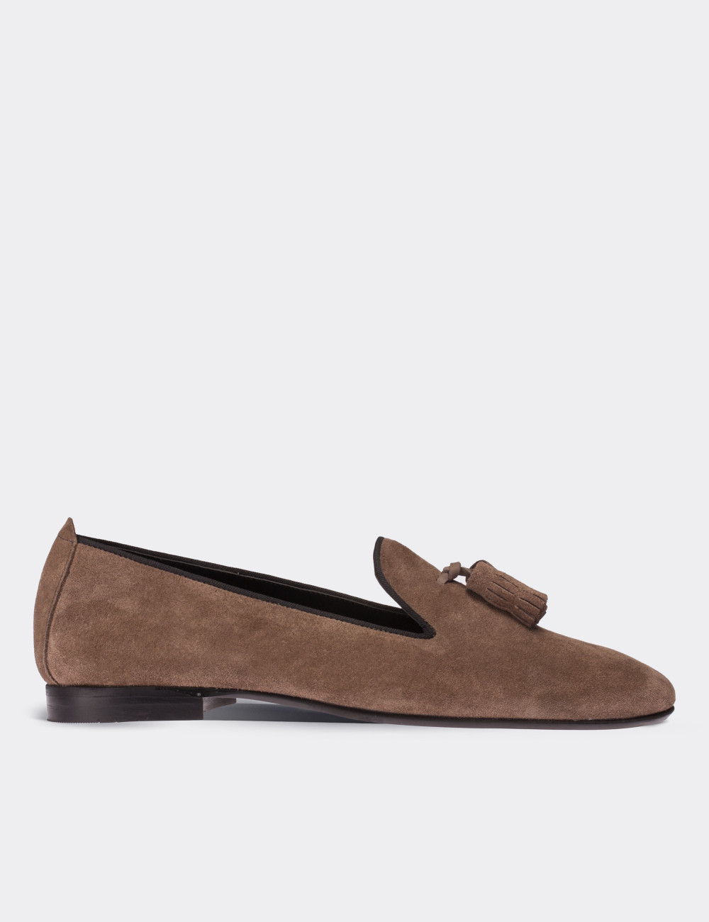 Sandstone Suede Leather Loafers - 01613ZVZNM01