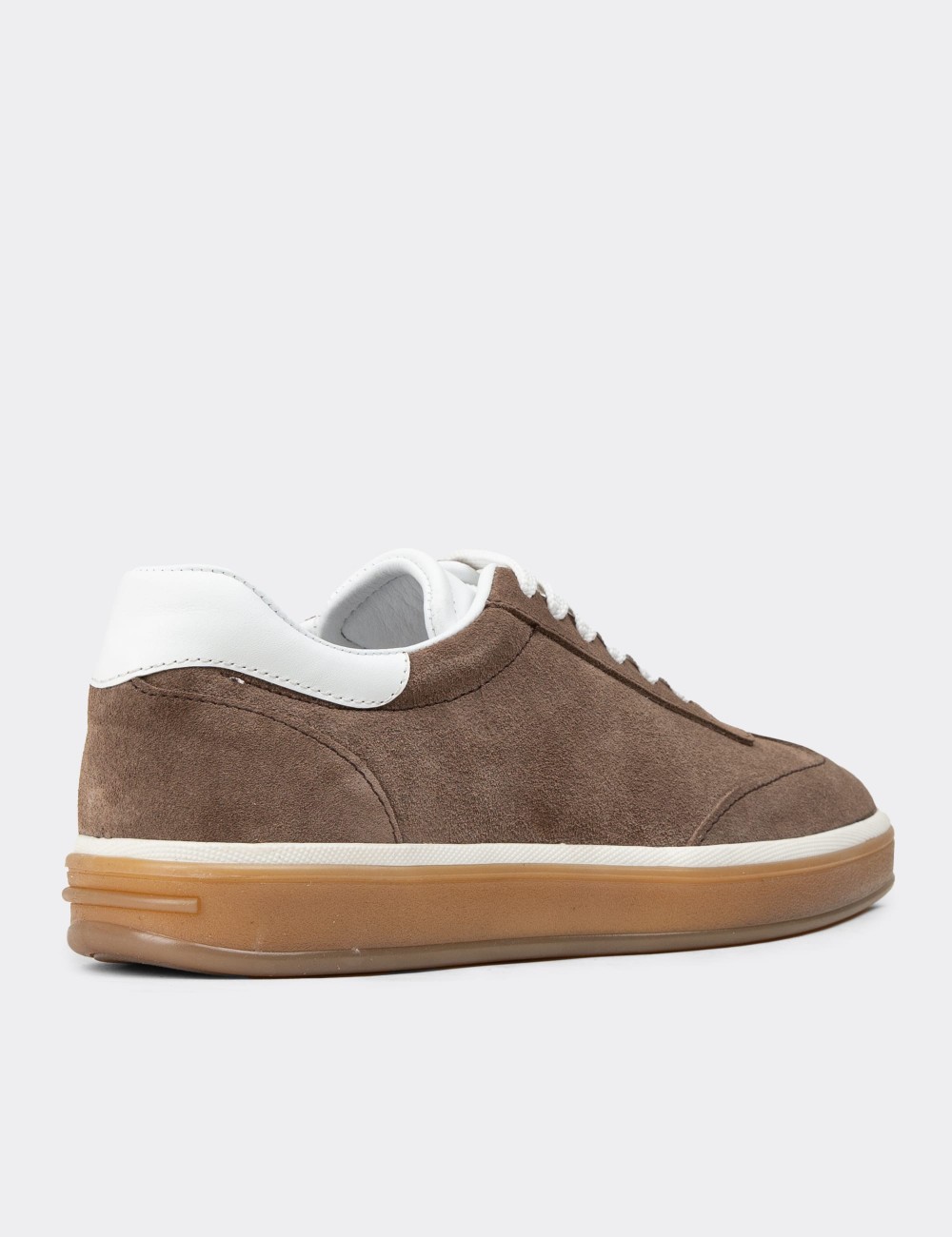 Men's Sandstone Suede Sneakers - 01997MVZNC01 Men's Sandstone Suede Sneakers - 01997MVZNC01