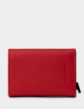 Men's Red Leather Wallet