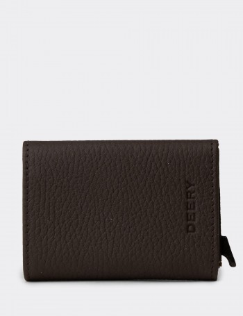 Men's Brown Leather Wallet