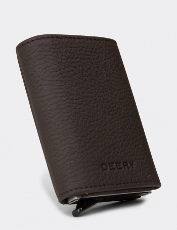 Men's Brown Leather Wallet