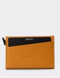 Men's Yellow Leather Wallet