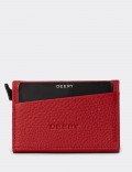 Men's Red Leather Wallet