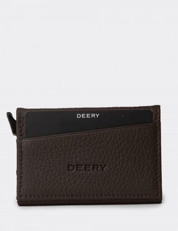 Men's Brown Leather Wallet