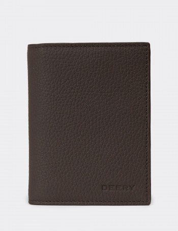 Men's Brown Leather Wallet