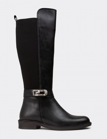 Women's Knee-High Black Boots