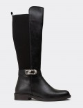 Women's Knee-High Black Boots