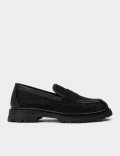 Women's Black Loafers