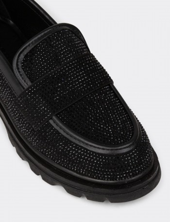 Women's Black Loafers