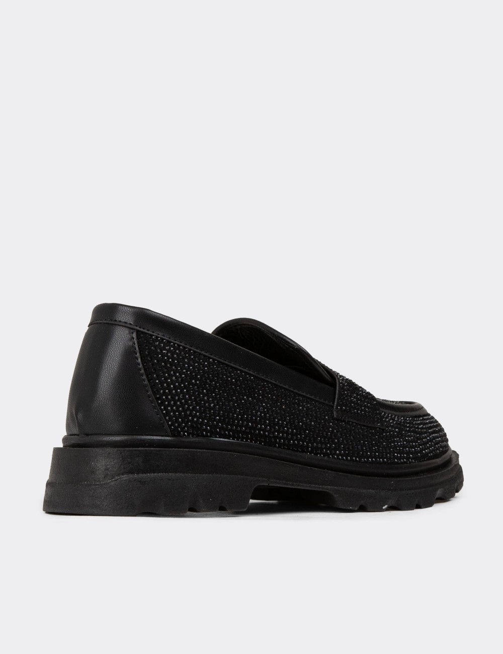 Women's Black Loafers - KA515ZSYHE01 Women's Black Loafers - KA515ZSYHE01