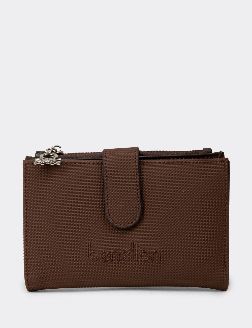 Women's Brown Benetton Wallet - B1656ZKHVZ01