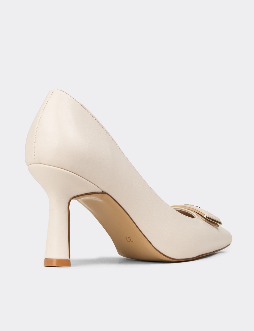 Women's Beige Heels - K2720ZBEJC01 Women's Beige Heels - K2720ZBEJC01
