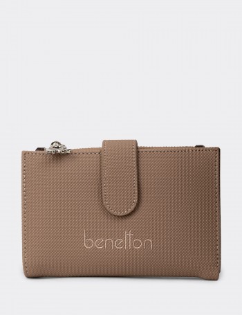 Women's Benetton Sandstone Wallet - B1656ZVZNZ01
