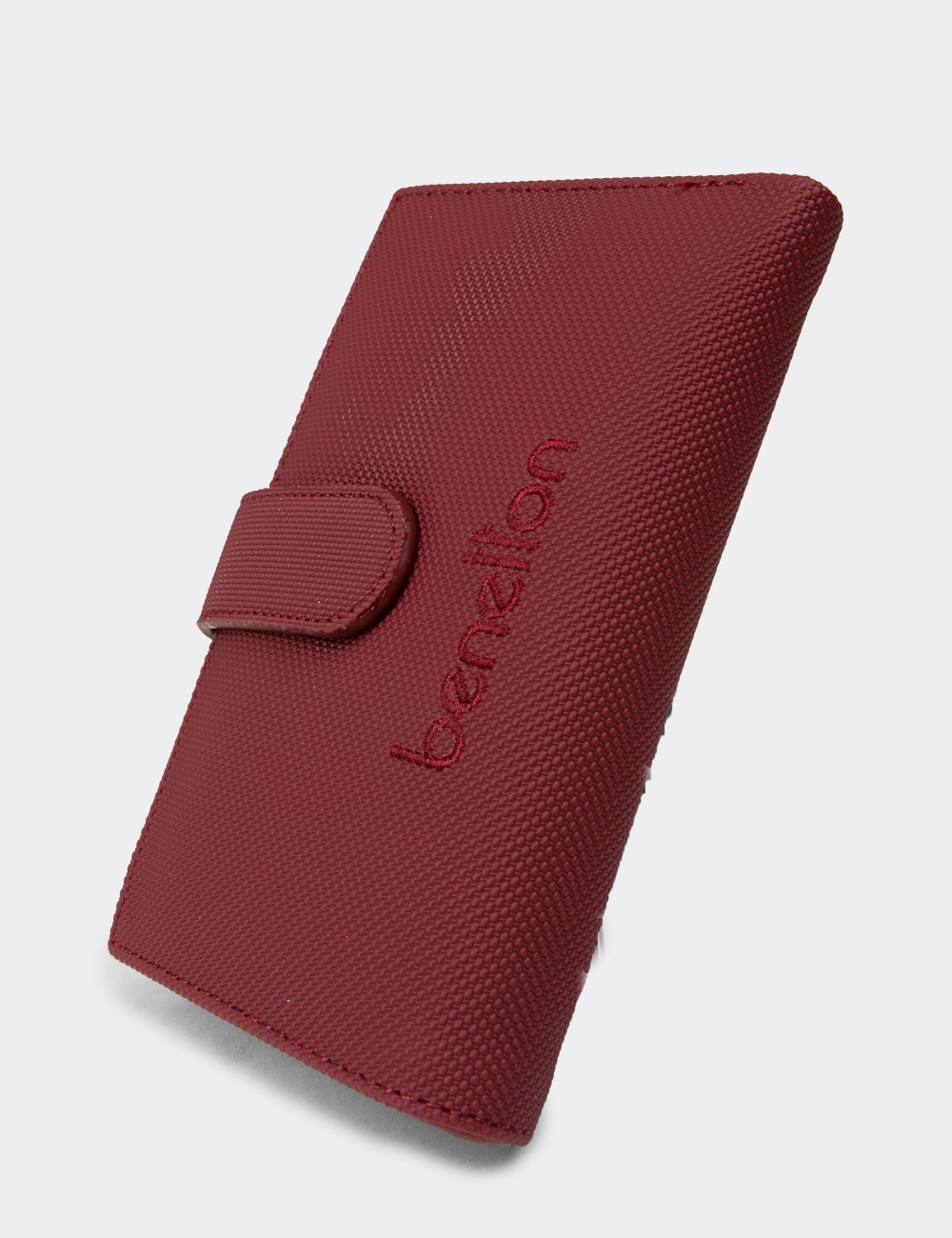 Women's Burgundy Wallet by Benetton - B1656ZBRDZ01