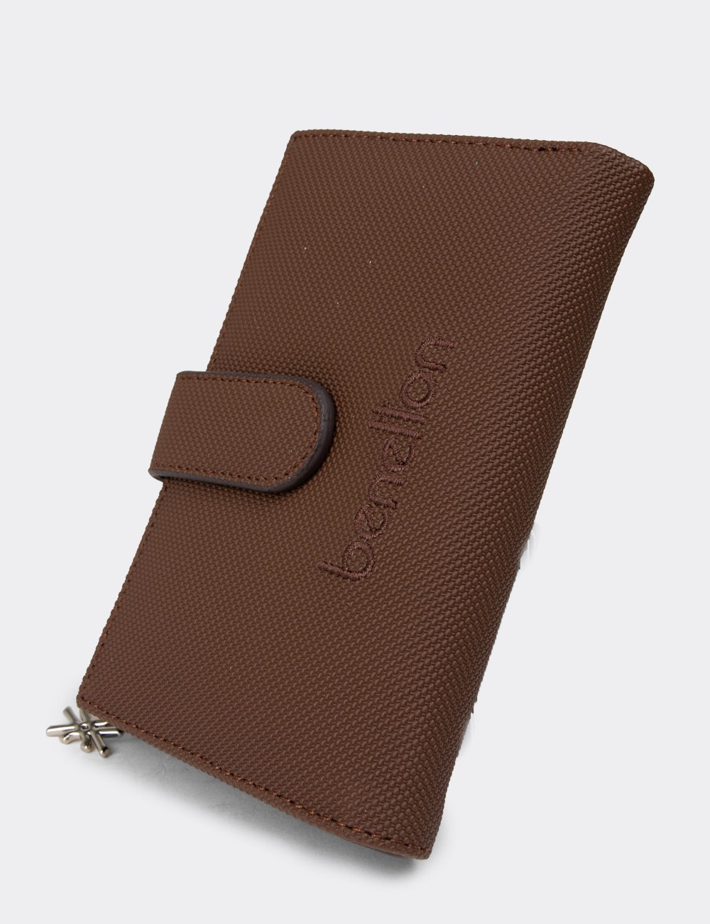 Women's Brown Benetton Wallet - B1656ZKHVZ01