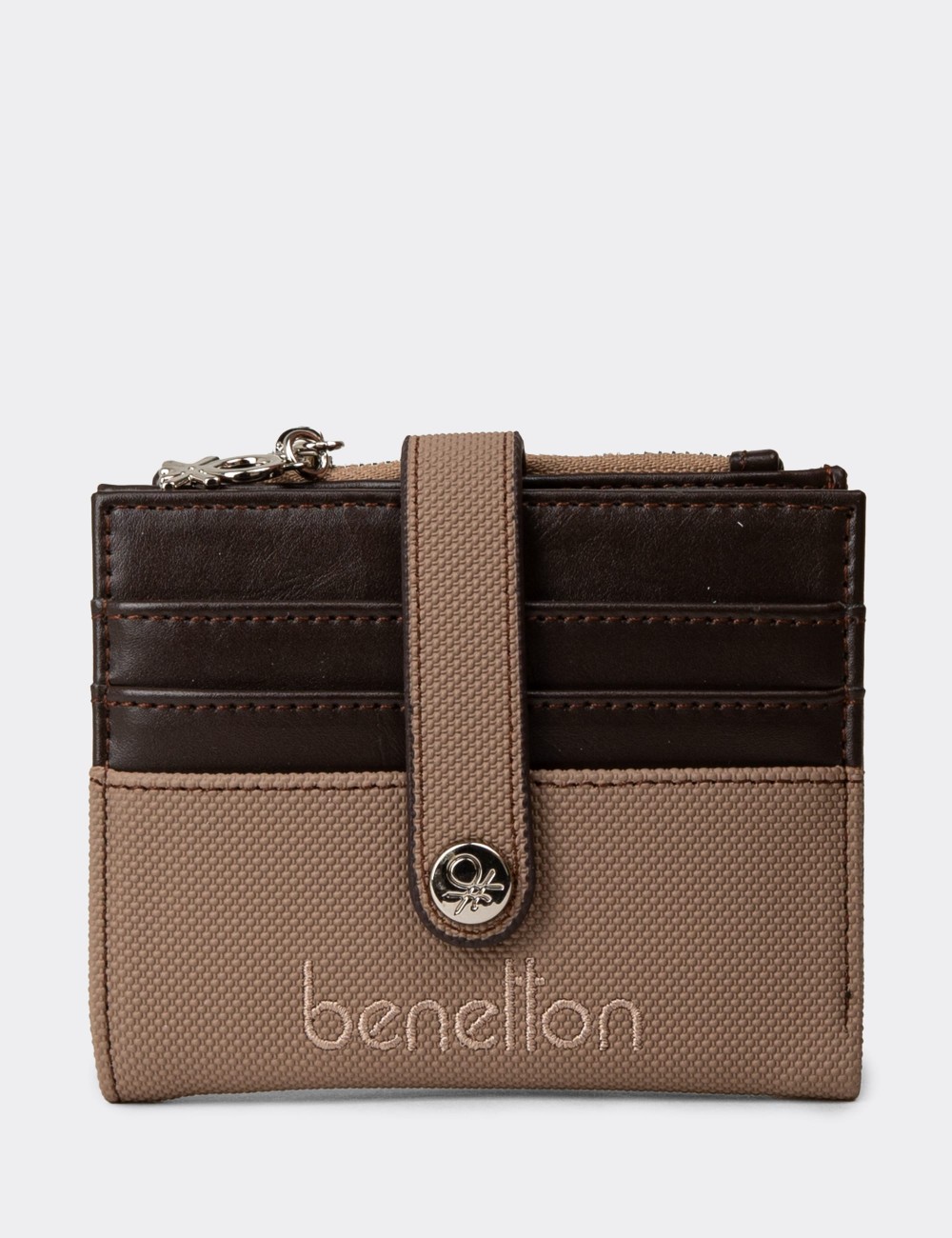 Women's Sandstone Wallet by Benetton - B1657ZVZNZ01