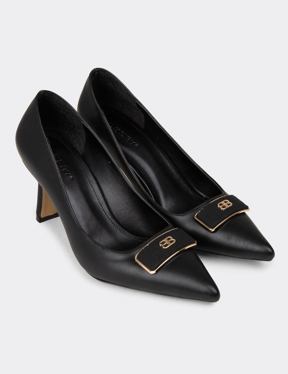 Women's Black High Heels - K2720ZSYHC01 Women's Black High Heels - K2720ZSYHC01
