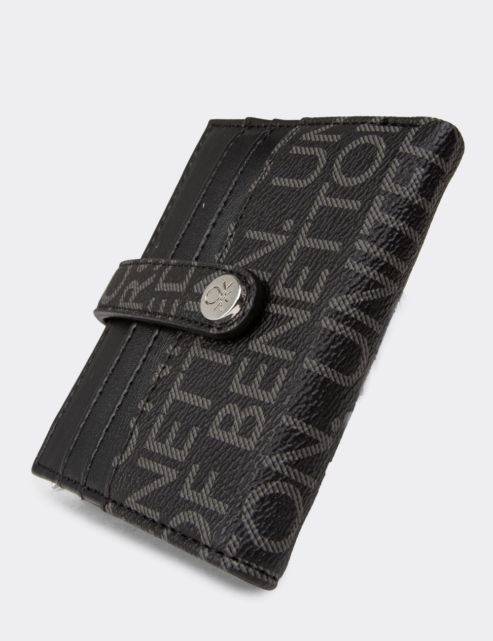 Women's Benetton Black Wallet - B1660ZSYHZ01