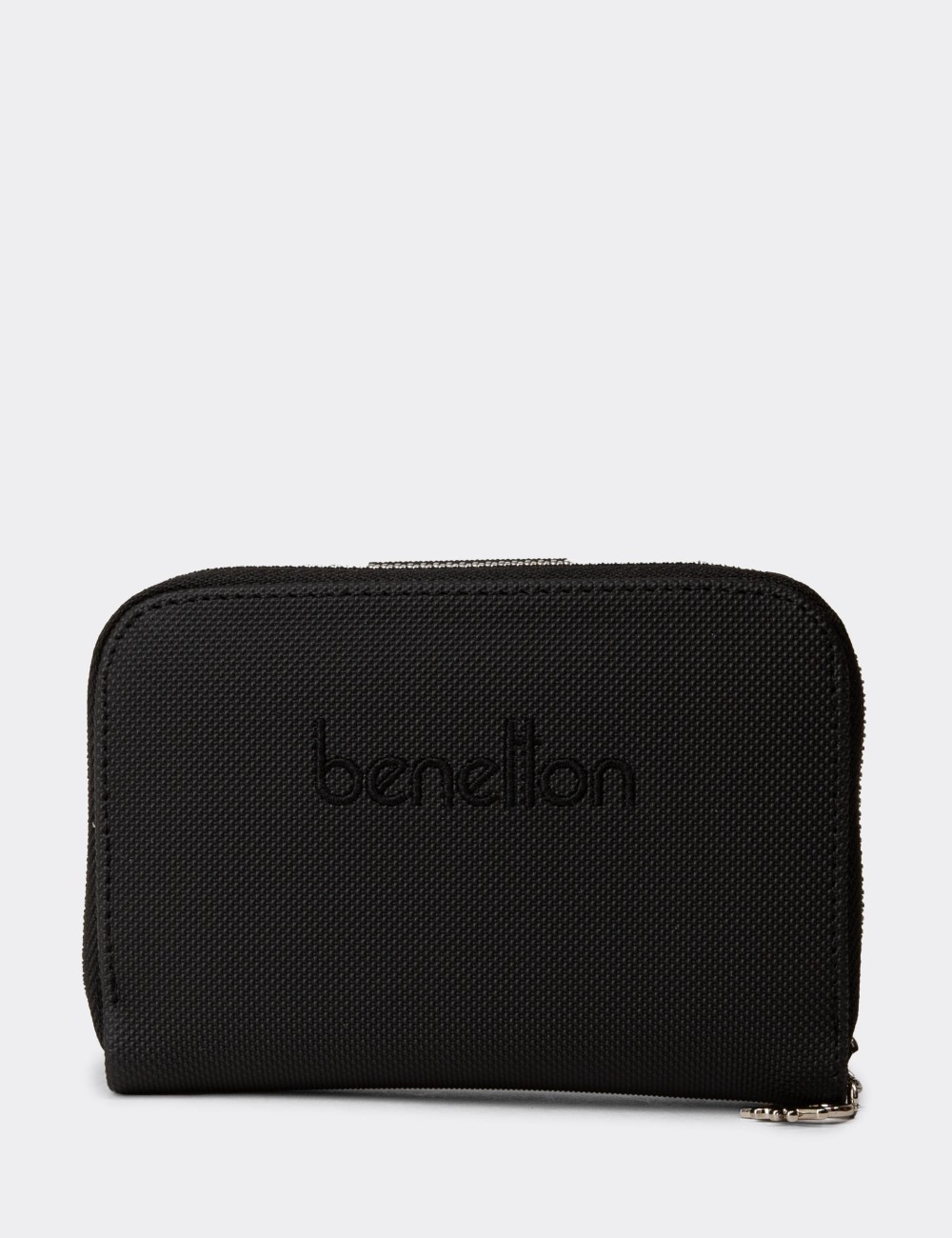 Women's Benetton Black Wallet - B0658ZSYHZ01