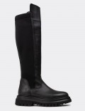 Women's Knee-High Black Boots