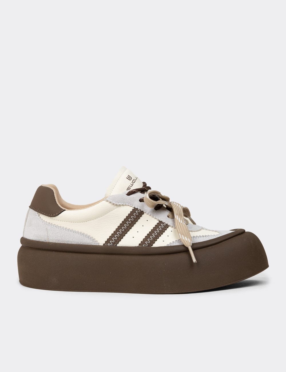 Women's Beige Sneakers - E8004ZBEJC01 Women's Beige Sneakers - E8004ZBEJC01