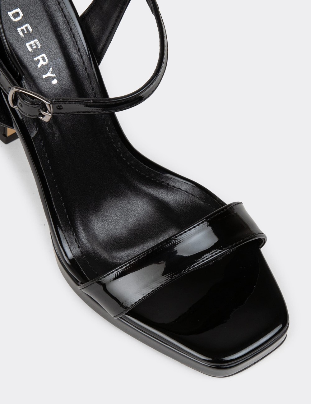 Women's Black Patent High Heels - SM198ZSYHM01 Women's Black Patent High Heels - SM198ZSYHM01