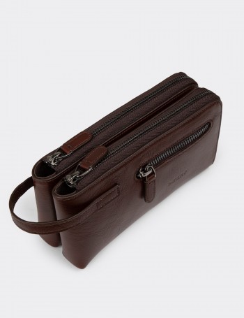 Men's Brown Leather Bag