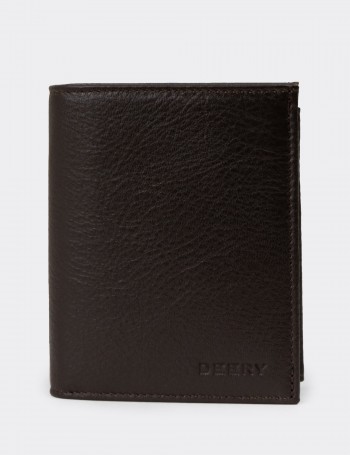 Men's Brown Leather Wallet