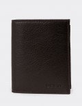 Men's Brown Leather Wallet