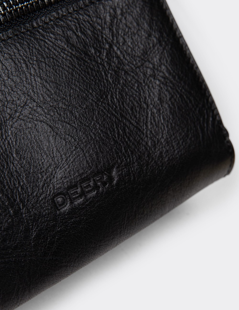 Men's Black Leather Bag - 08404MSYHY01 Men's Black Leather Bag - 08404MSYHY01