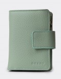 'Women's Green Leather Wallet'