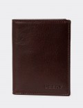 Men's Brown Leather Wallet