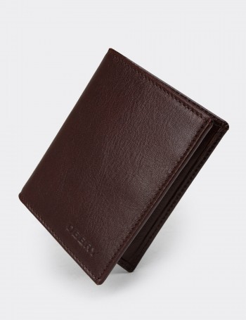 Men's Brown Leather Wallet