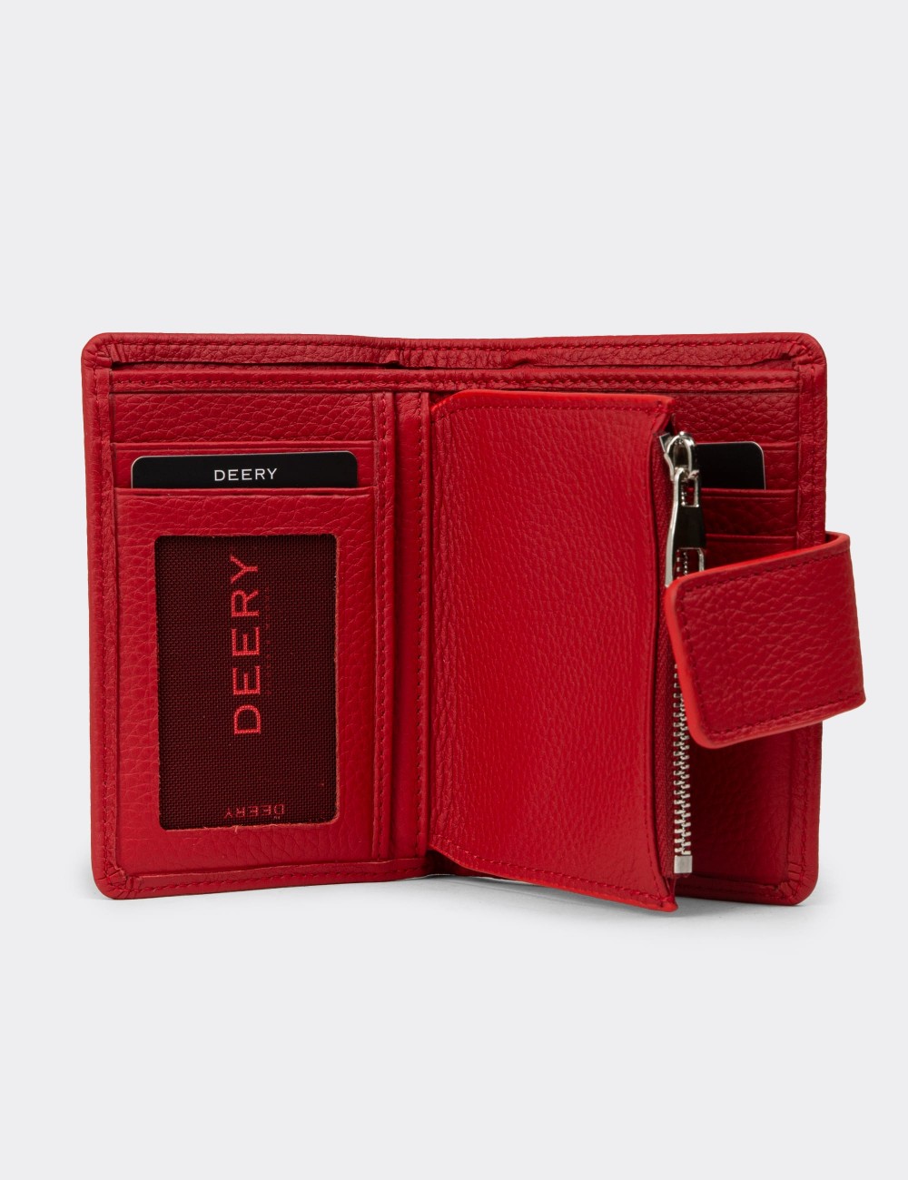 'Women's Red Leather Wallet' - 00918ZKRMZ01 'Women's Red Leather Wallet' - 00918ZKRMZ01