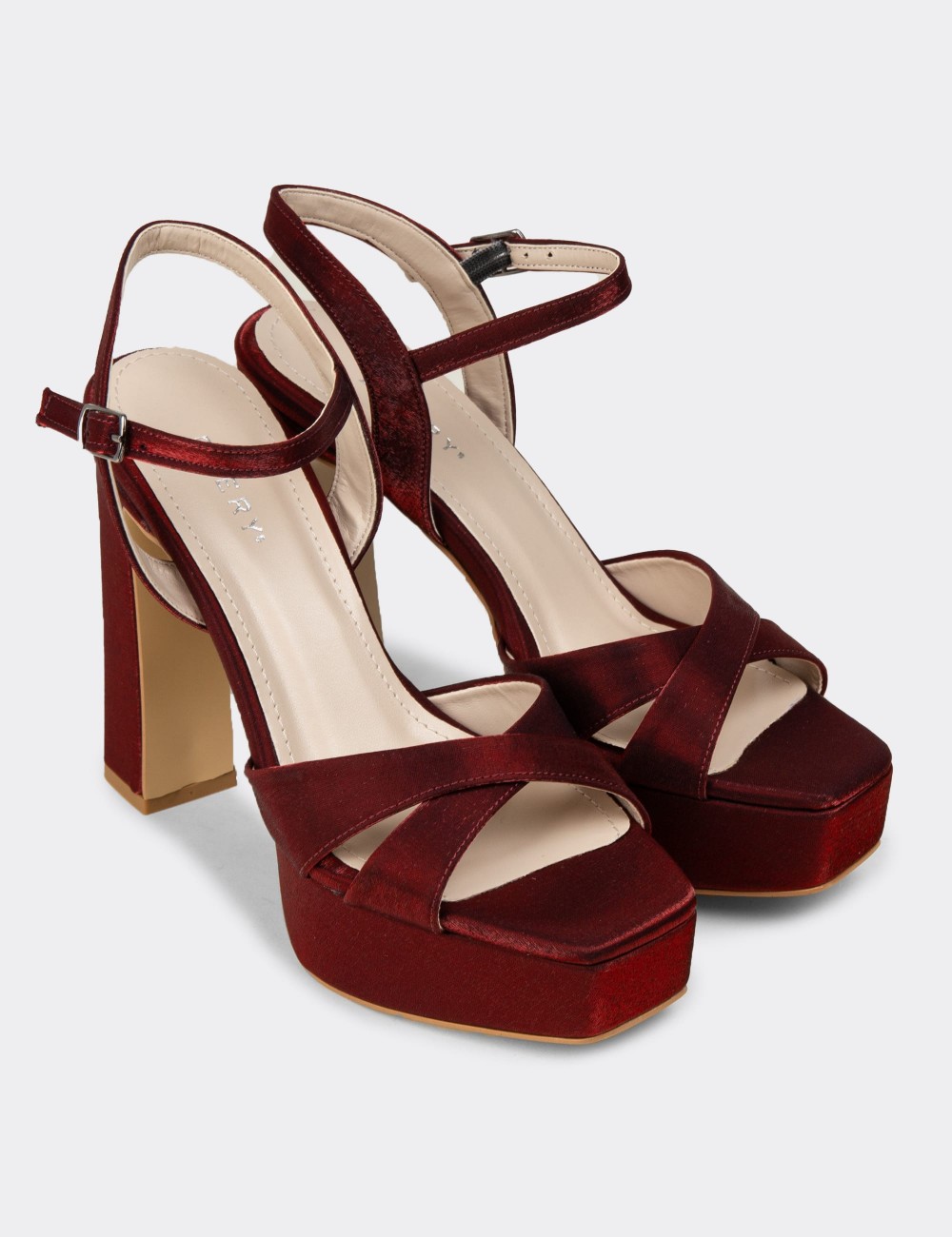 Women's Burgundy Heels - SM210ZBRDM01 Women's Burgundy Heels - SM210ZBRDM01