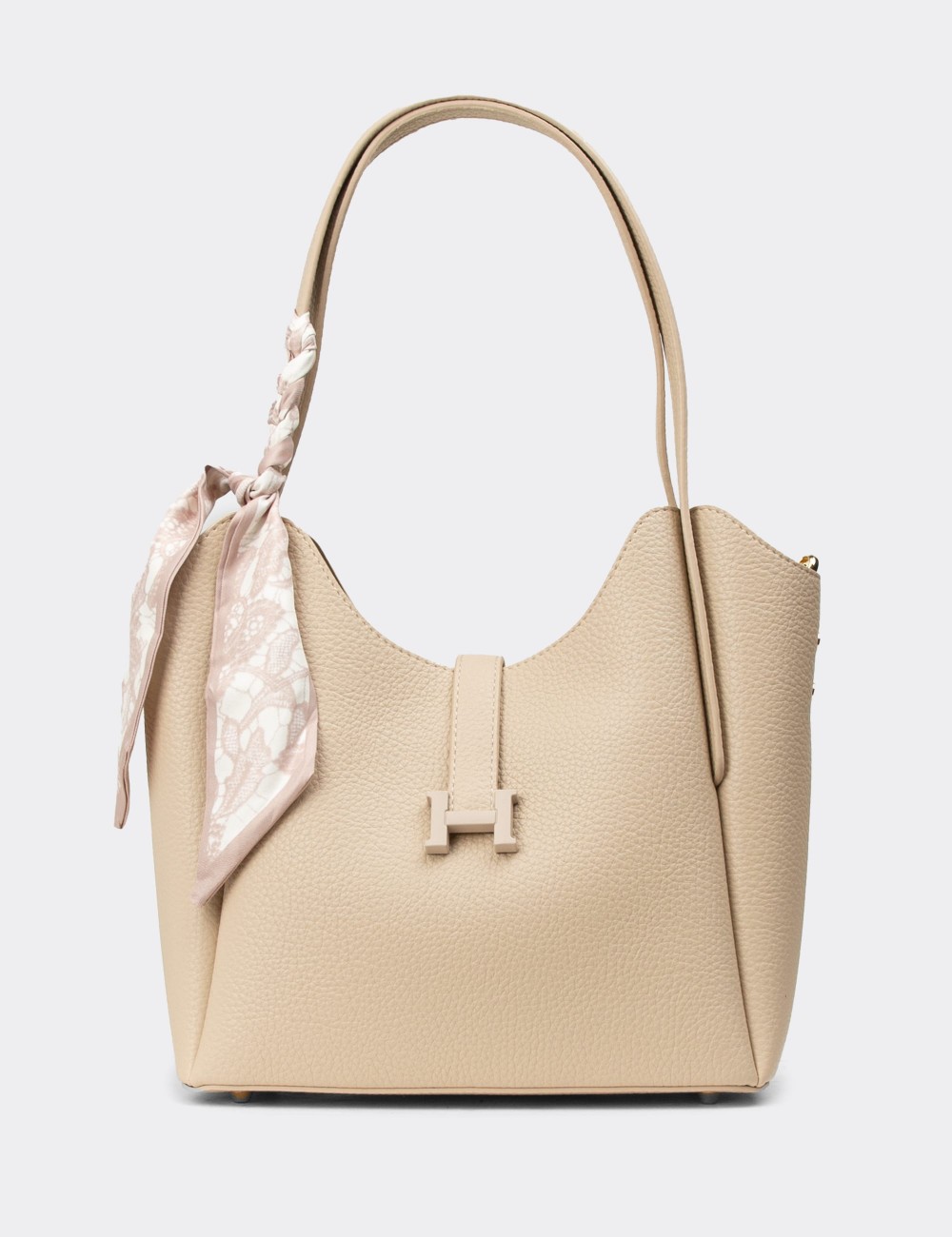 Beige Shoulder Bag - K7452ZBEJY01