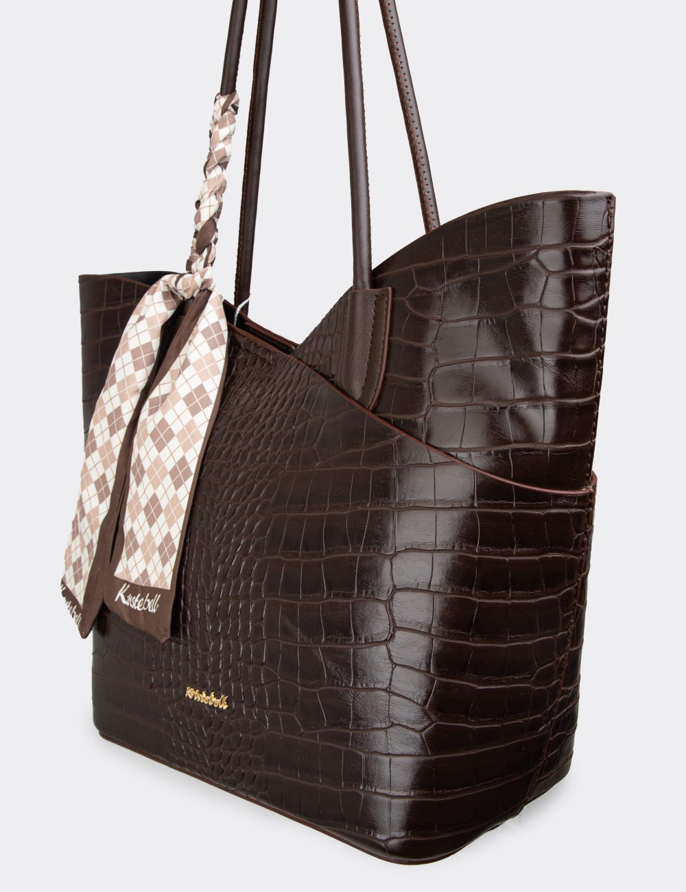 Brown Shoulder Bag - K2676ZKHVY01