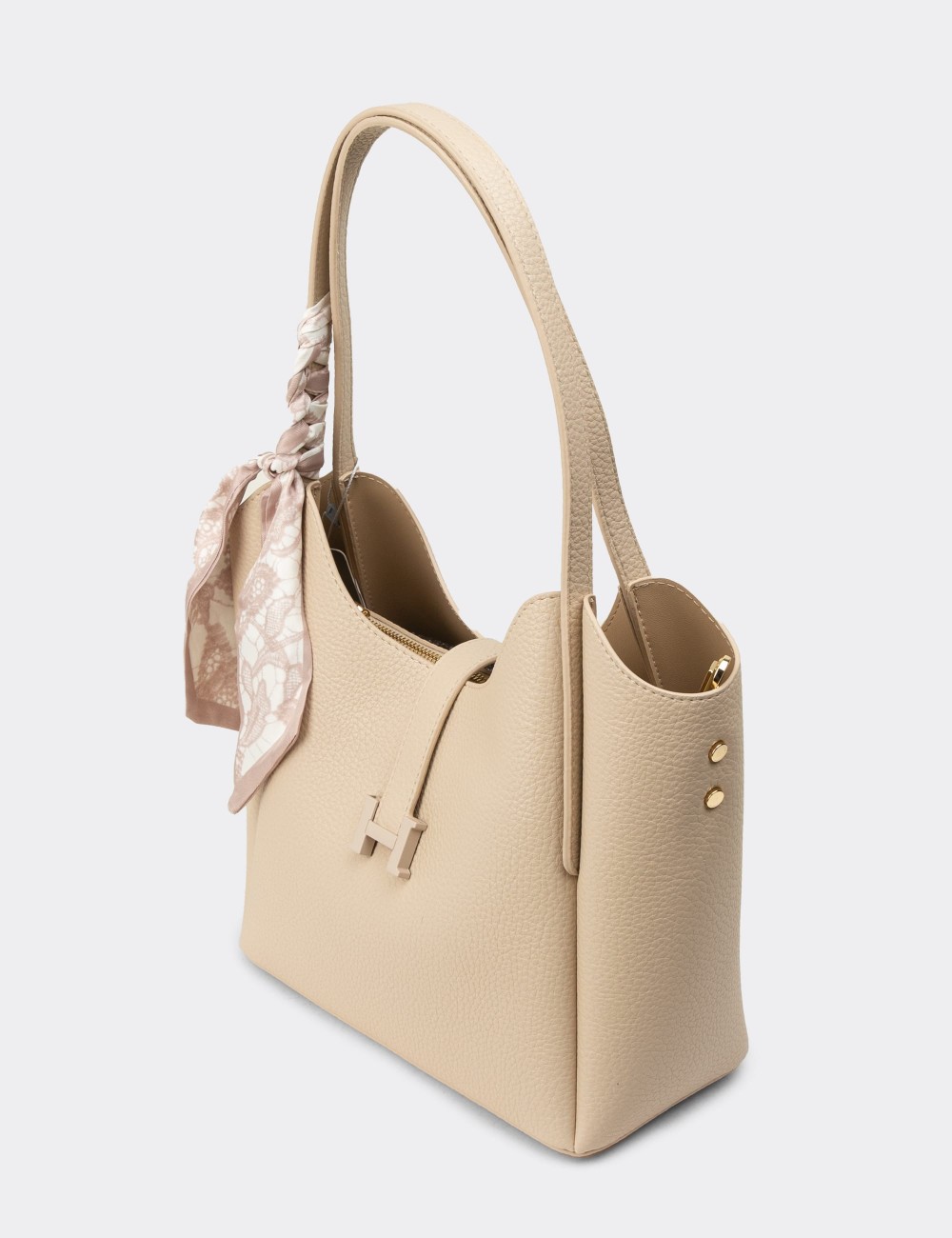 Beige Shoulder Bag - K7452ZBEJY01
