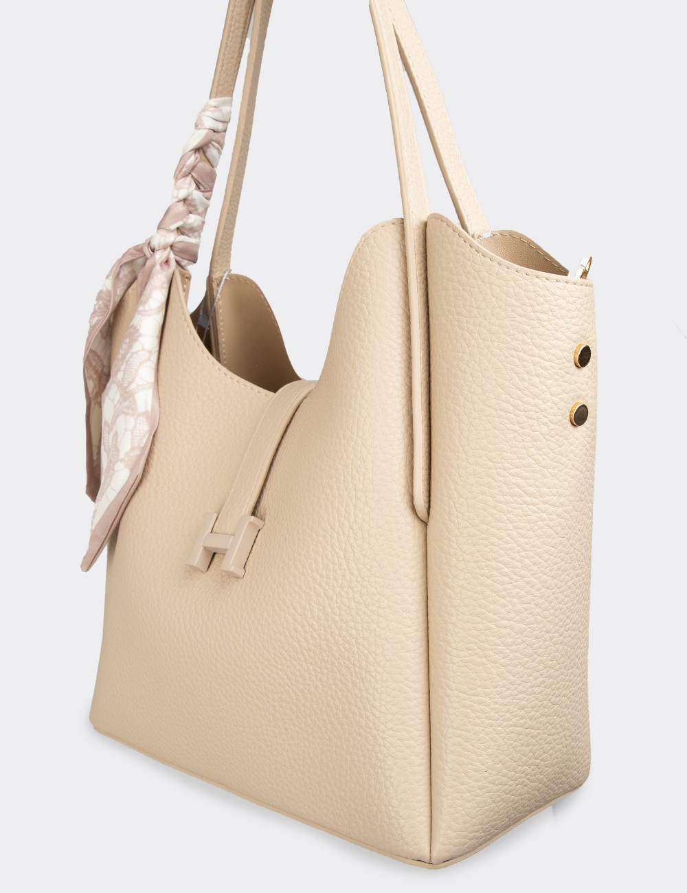 Beige Shoulder Bag - K7452ZBEJY01
