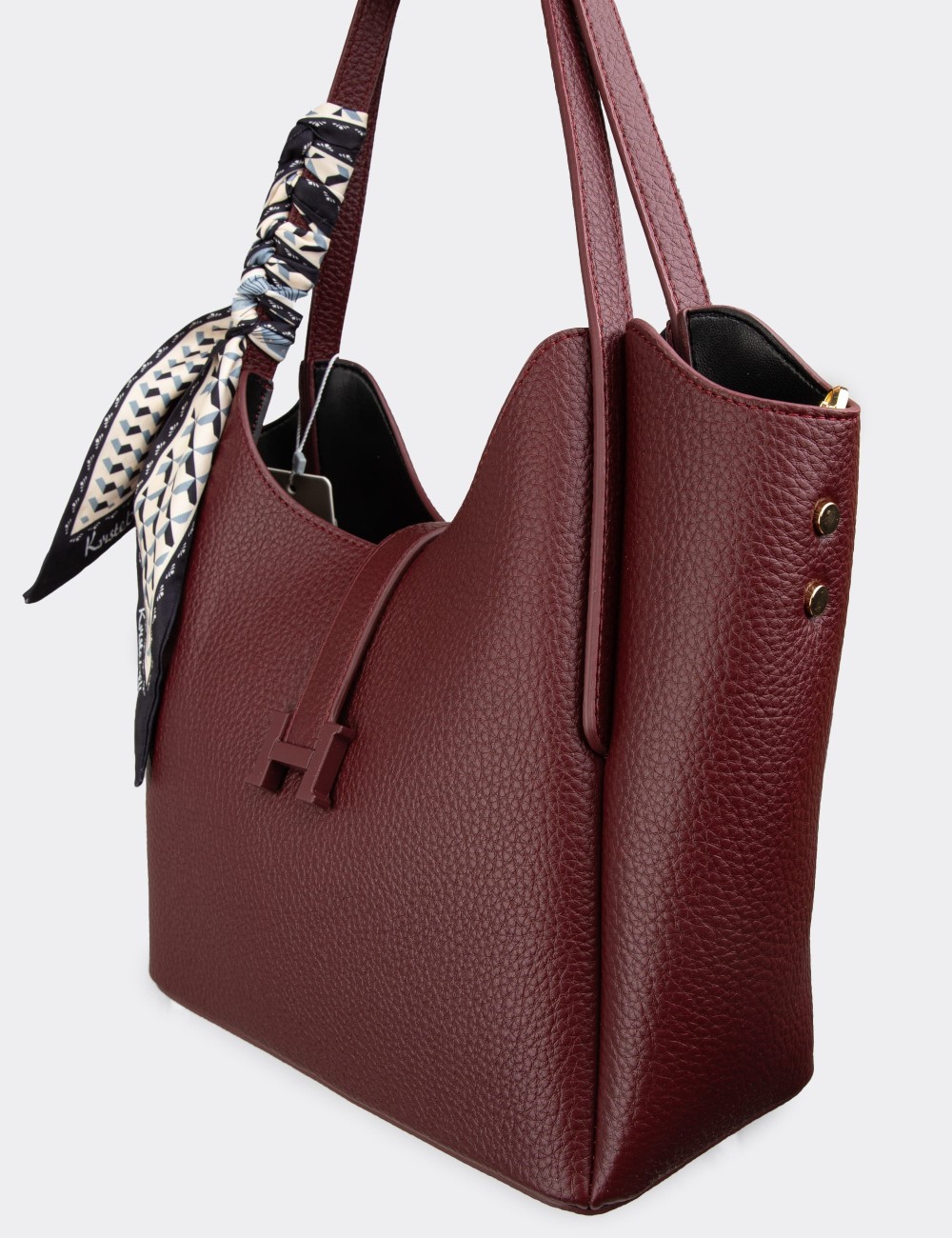 Burgundy Shoulder Bag - K7452ZBRDY01