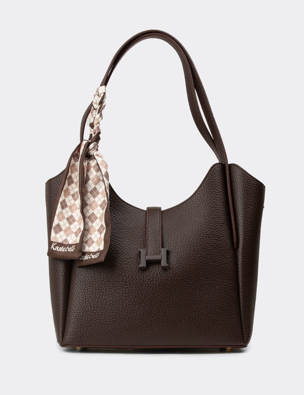 Brown Shoulder Bag - K7452ZKHVY01