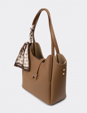 Tan Shoulder Bag - K7452ZTBAY01