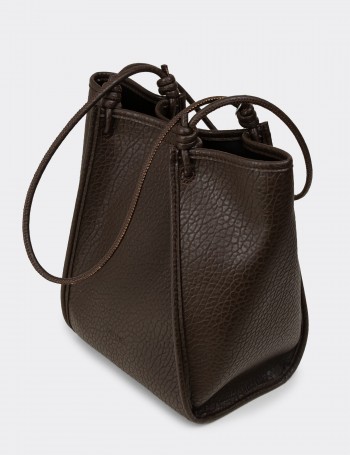 Brown Shoulder Bag - K2780ZKHVY01