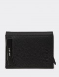 Men's Black Leather Wallet