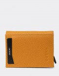 Men's Yellow Leather Wallet