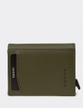 Men's Green Leather Wallet