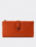 Women's Orange Wallet by Benetton