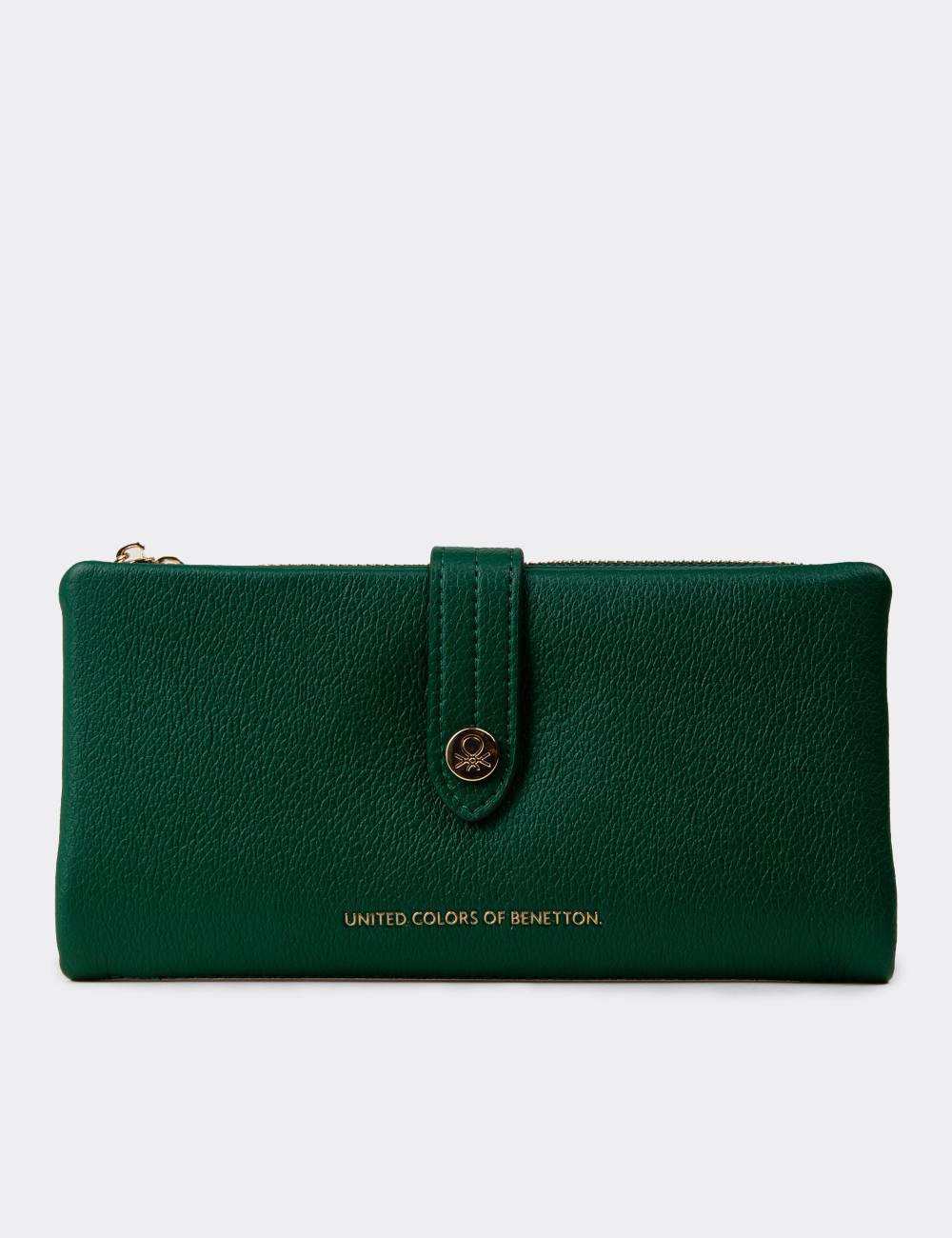 Women's Green Wallet by Benetton - B1631ZYSLZ01